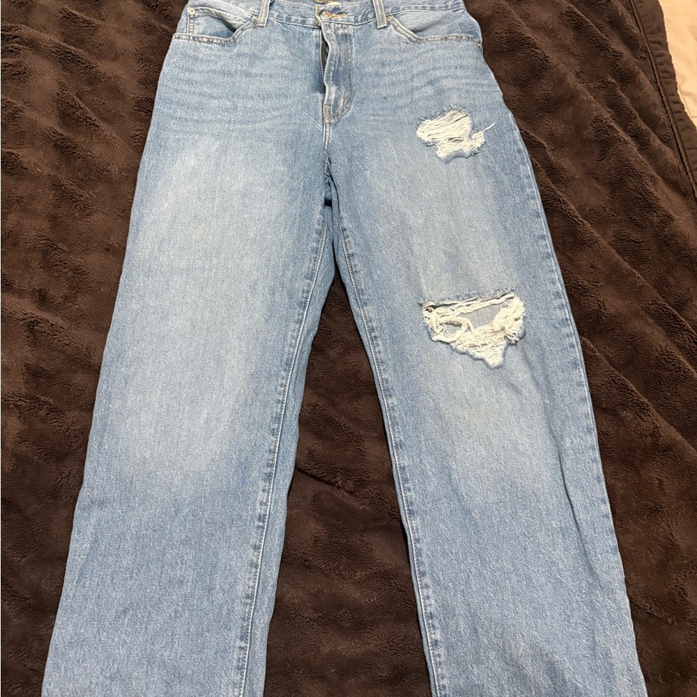 Levi's Light Blue Straight Leg Jeans